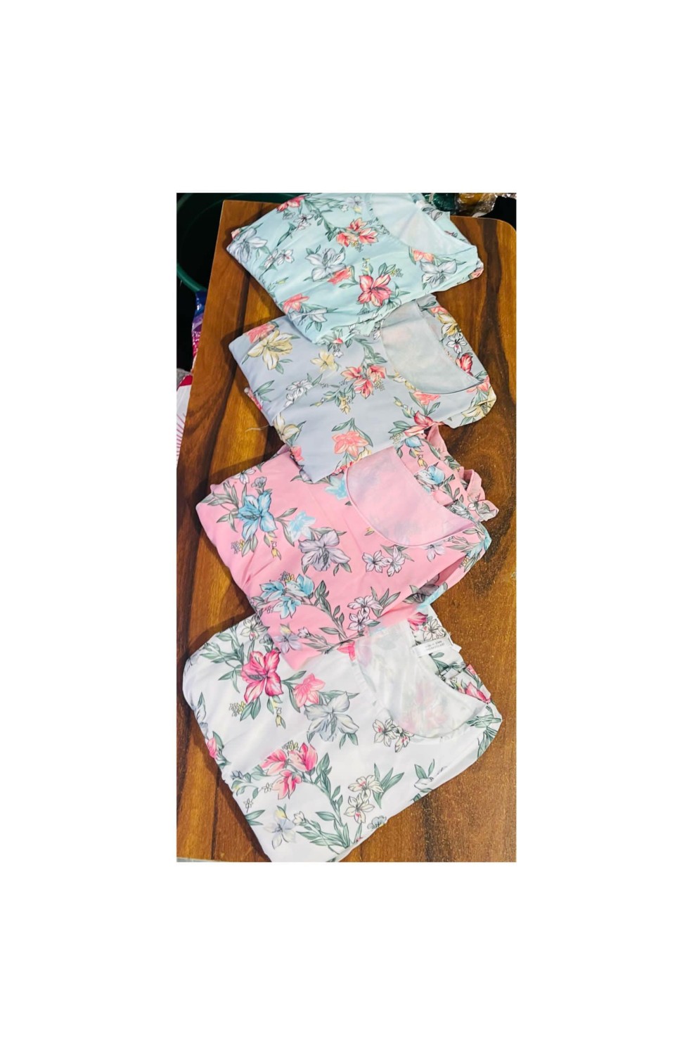 2 pc FLOWER PRINT