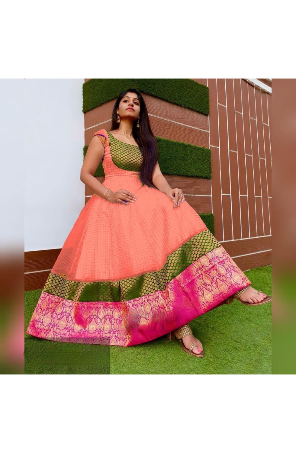 Code-VK Tussar Peacock