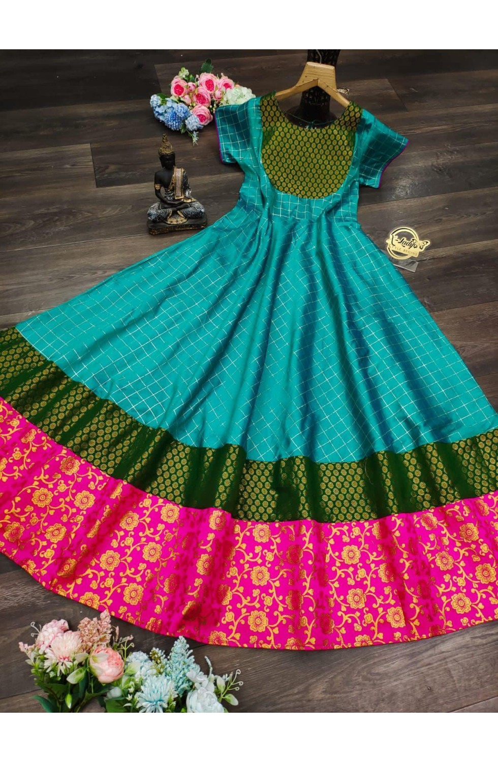 Code-VK Tussar Peacock